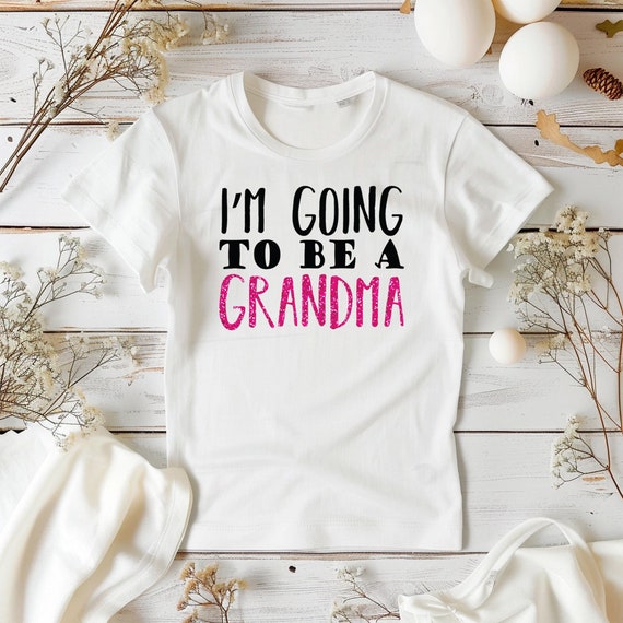 Camiseta de senoras que voy a ser abuela Mujeres Ninas Linda Nan Nanny Nana Gran Cumpleanos Regalo de Navidad Top Etsy Mexico