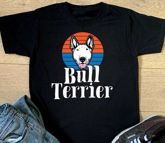 Bull terrier top t shirts