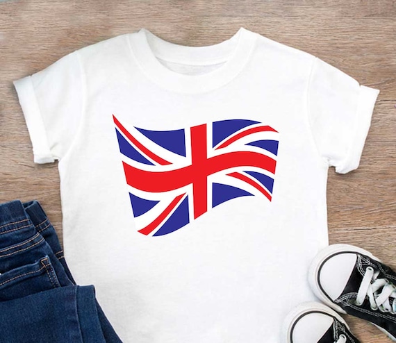 kids union jack t shirt