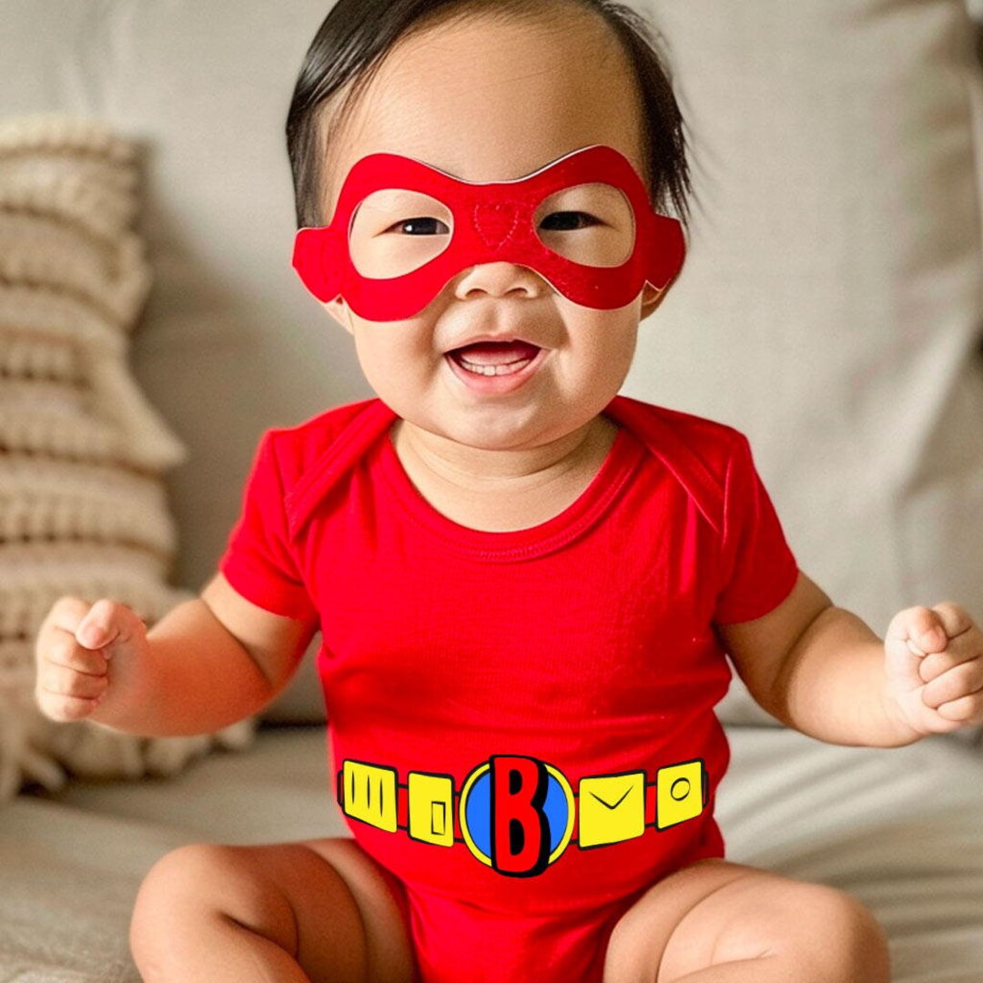 Superhero Belt Baby Grow Vest Clothes Super Baby Fancy Dress Costume Custom Name Personalised Super Cute Newborn Christmas Gift Top Etsy Canada