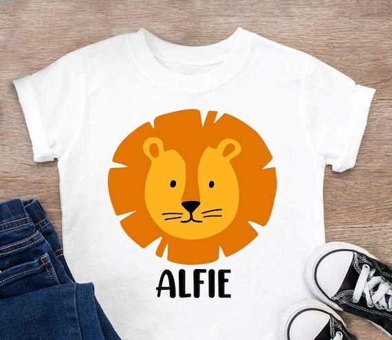 Kids clearance lion shirt
