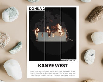 Kanye West Poster | Donda 2 | Album Cover | Album Poster | Music Poster | Music Prints | Wall Art | Wall Décor