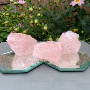 Raw Rose Quartz
