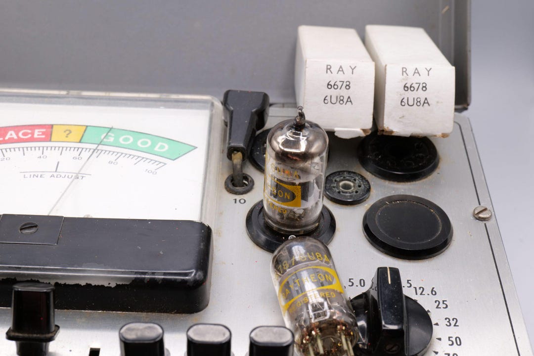 Raytheon 6678 / 6u8a Vacuum Tubes Electron Valve Lot 2pcs - Etsy