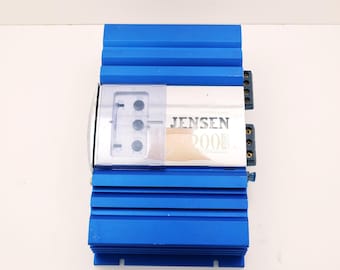 Amplificador de audio para automóvil Jensen 200 vintage, potencia Mosfet puenteable de 2 canales