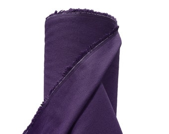 Violet 100% Coton Toile Tissu Canard Matériel Couture Tissu Sacs Rideaux 145cm 57 » de large 250GSM Vendu par mètre