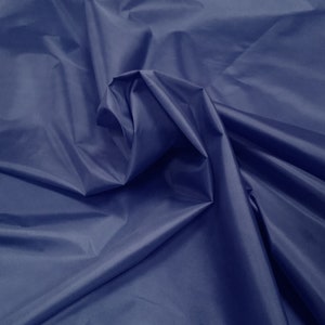 Royal Blue Nylon Look Tissu Imperméable à leau 5oz Matériel Étang Camp Extérieur Tente Housse de siège 150cm de large image 1