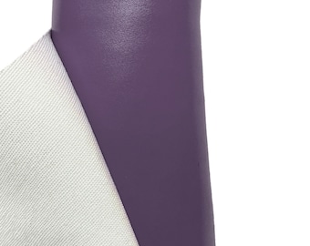 Purple Faux Leather Leatherette Fabric Waterproof Upholstery Material Heavy Duty Art Craft By The Metre