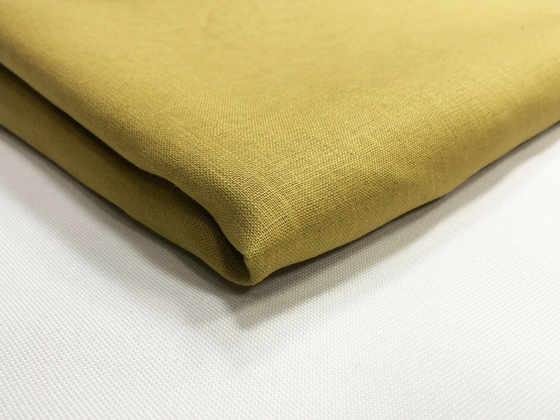 Tela de lino puro 100% material de confección Lino artesanal de moda natural vintage / 140 cm de ancho por metro imagen 6