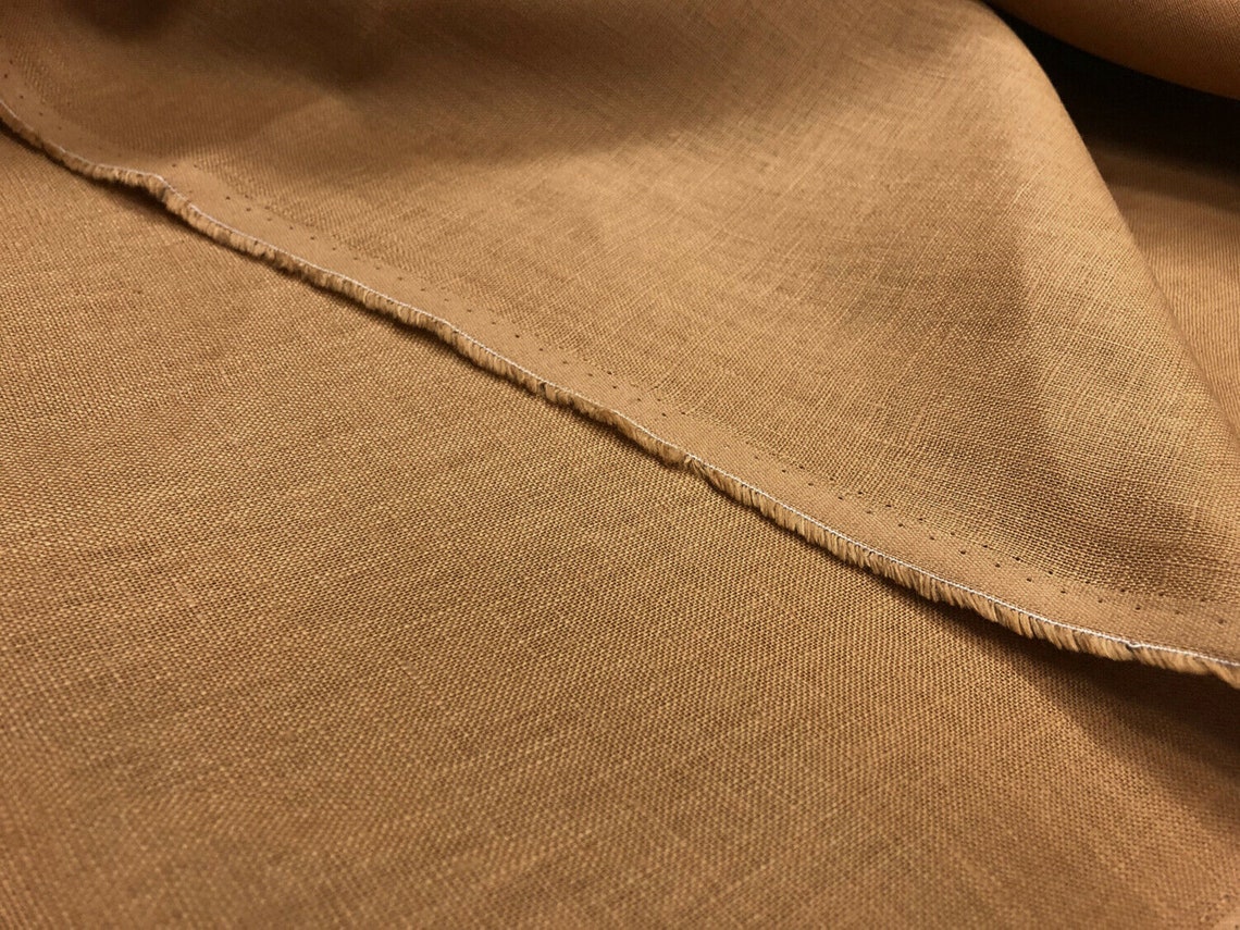 Pure Linen Fabric 100% Dressmaking Material Vintage Natural - Etsy UK