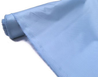 Housse de camping pour cerf-volant en tissu imperméable bleu ciel, polyester 3,8 oz, matériau d'extérieur au mètre - 150 cm de large