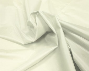 Crème Nylon Look Tissu Imperméable à l’eau 5oz Matériel Étang Camp Extérieur Tente Housse de siège | 150cm de large