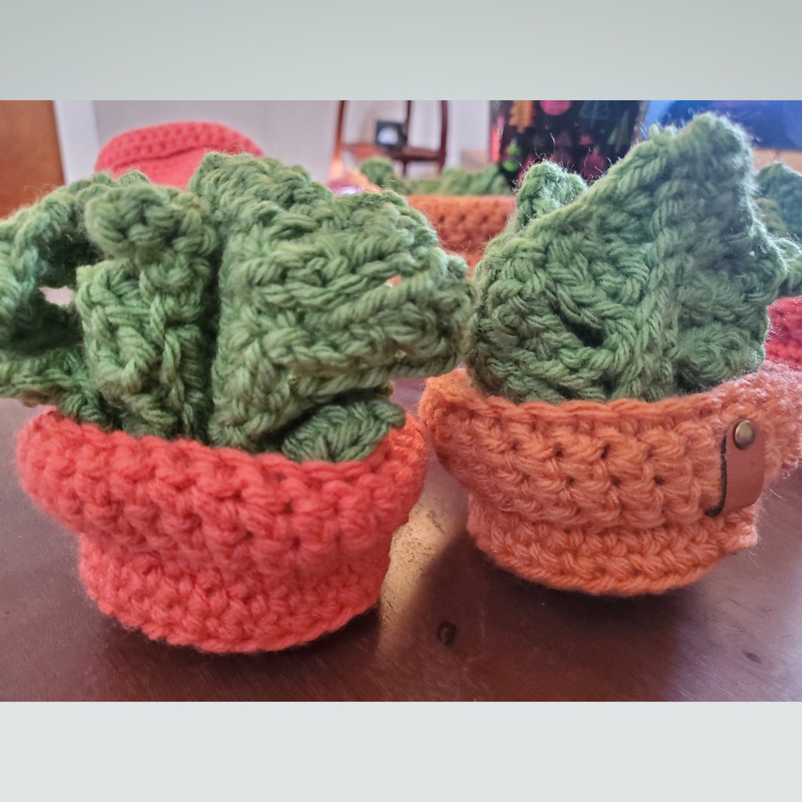 MONSTERA COASTER PATTERN Crochet Leaf and Flowerpot Holder Etsy