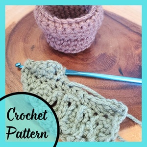 MONSTERA COASTER PATTERN crochet, leaf and flowerpot holder crochet pattern, pot, aesthetic housewarming, gift, diy, succulent coaster pdf