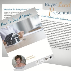 Buyer Agent Presentations and Lead Data Sheet