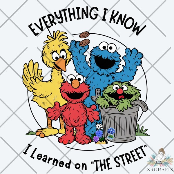 Everything I know, I learned from the street, PNG download