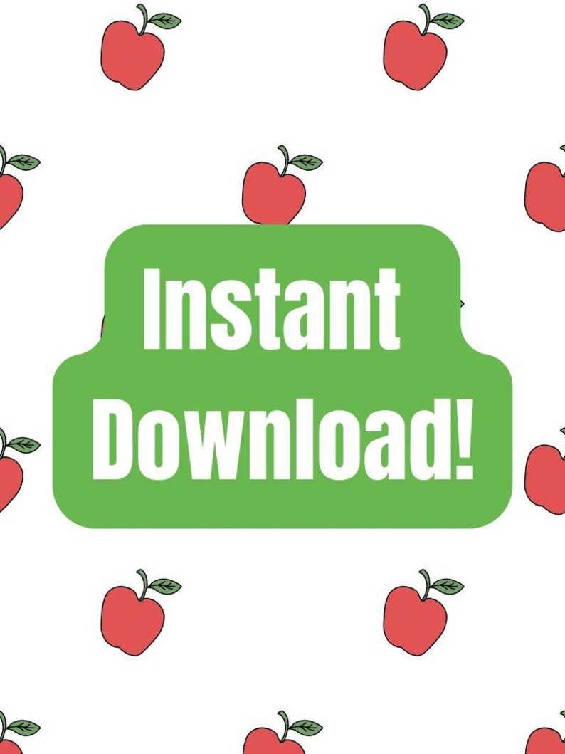 Memoria Press Kindergarten Science Enrichment Apple Testing Chart Etsy