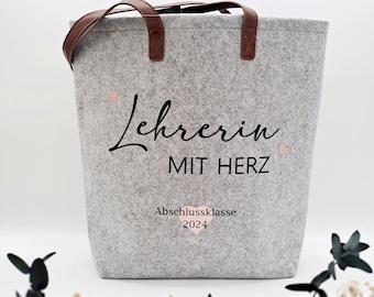 Geschenk für Lehrerin zum Abschied, Lehrerin mit Herz, Geschenkideen für Lehrerinnen