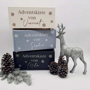 Advent calendar to fill, Advent calendar personalized, Advent calendar for children, Advent calendar to fill yourself, Advent box