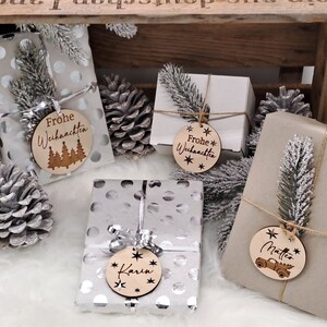 Geschenkanhänger, Weihnachtsgeschenkanhänger, Geschenkverpackung Weihnachten