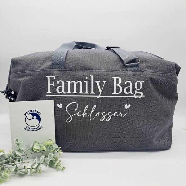 Mommy Bag, Kliniktasche Geburt, Krankenhaustasche, Kreißsaaltasche, Reisetasche, Geschenk Babyparty, Geschenk Muttertag