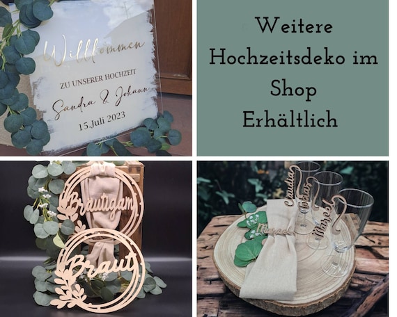 Hochzeitsshop - Girlande Just Married Vintage