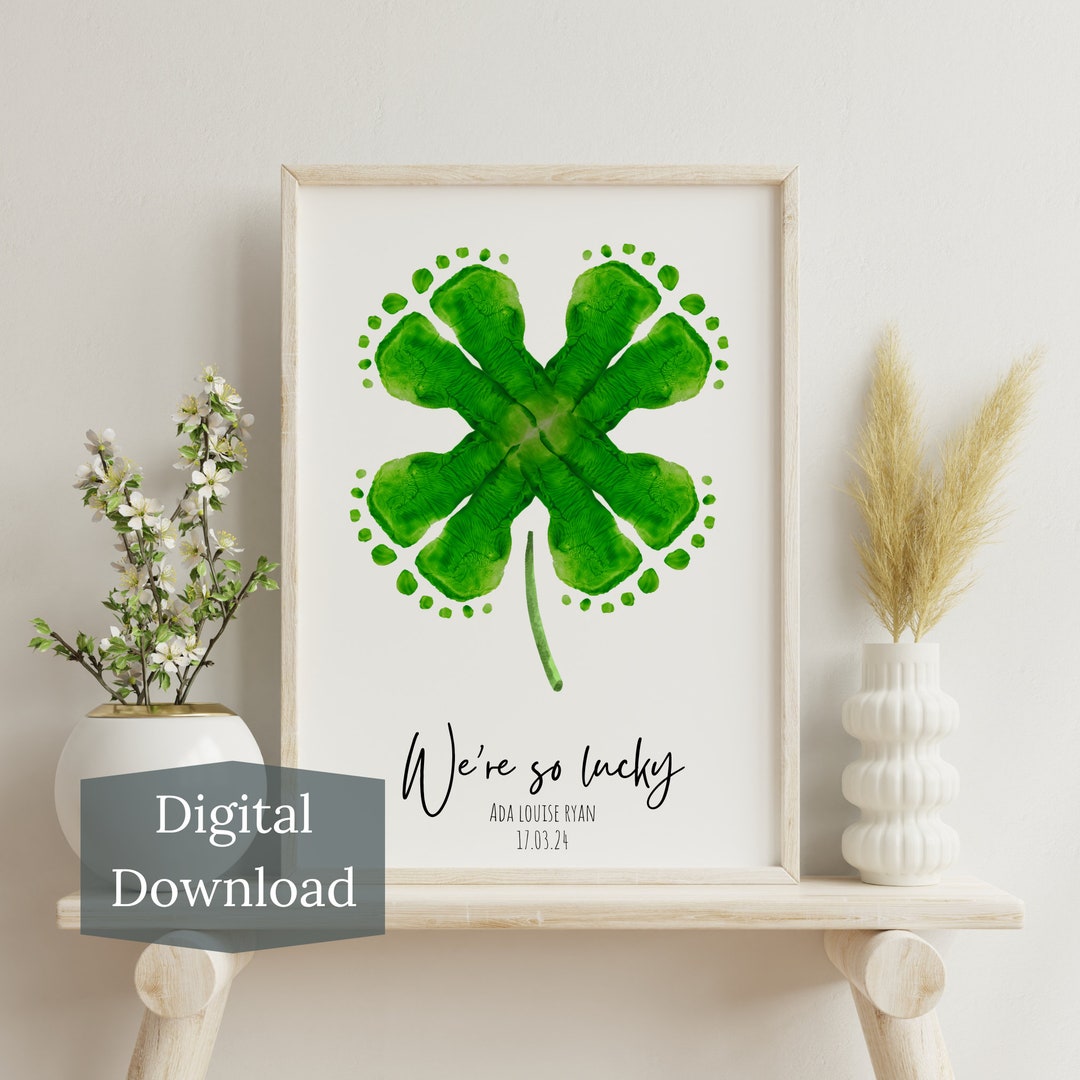 personalised st patricks day card