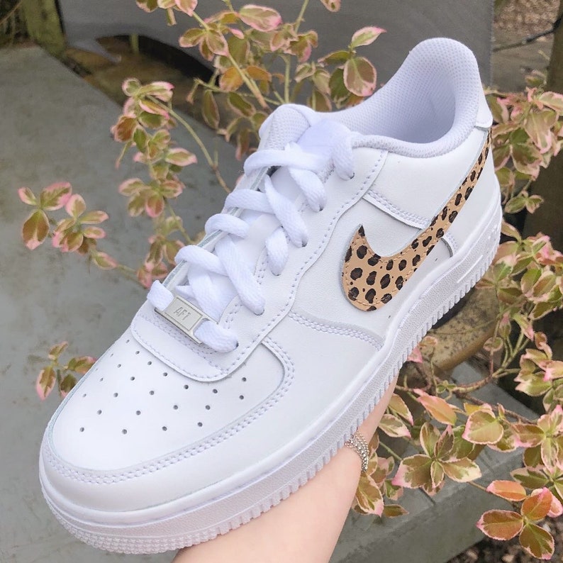 Leopard Print Custom Air Force 1 | Etsy UK