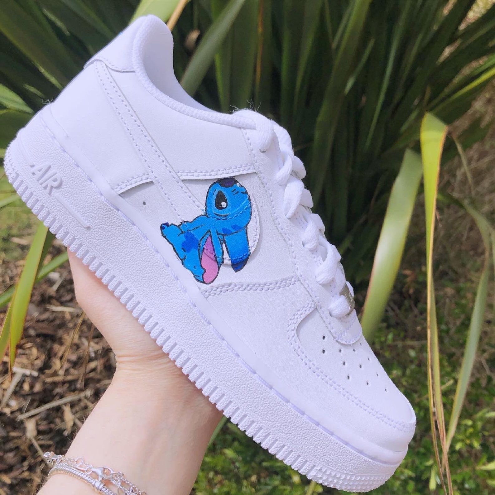 Stitch custom Air Force 1 | Etsy