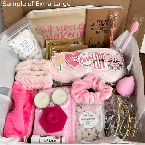 Girl Gift Box, Tween Girls Gifts, Spa Pamper Gift Box, Young Girl Gift,  Christmas Hamper, Mystery Box, Sleepover Party, Get Well Gift Basket 