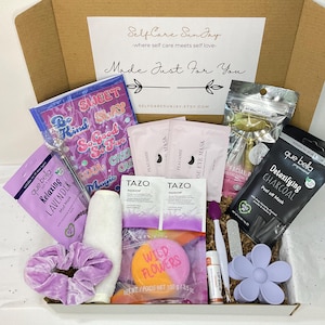 Preppy Teen Girl Gift Teenage Girl Pamper Box Preteen Gift Box Birthday Gift for Tween Girl Spa Box for Girl Self Care Box for Teen Girl