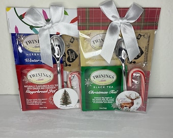 Christmas Tea favor Stocking stuffer for kids Coworker appreciation gift Holiday thank you gift Tea bulk favor cozy kit teen Secret Santa