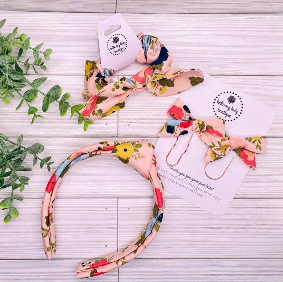 Boutique headbands (a pair) Girls Headbands, Photo Props, Head Accessories, Pair of 3  main image 4