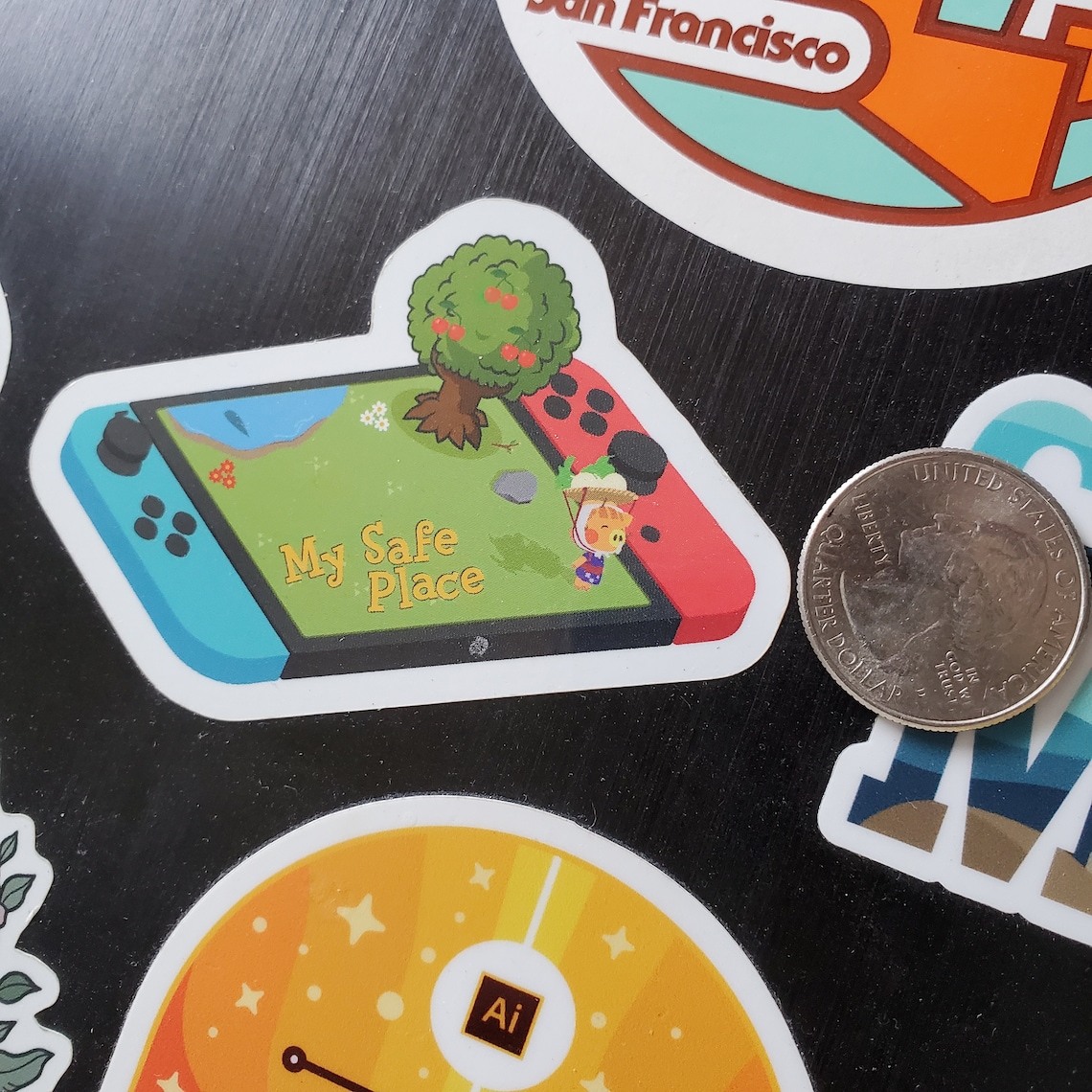 Animal Crossing Switch Sticker Etsy