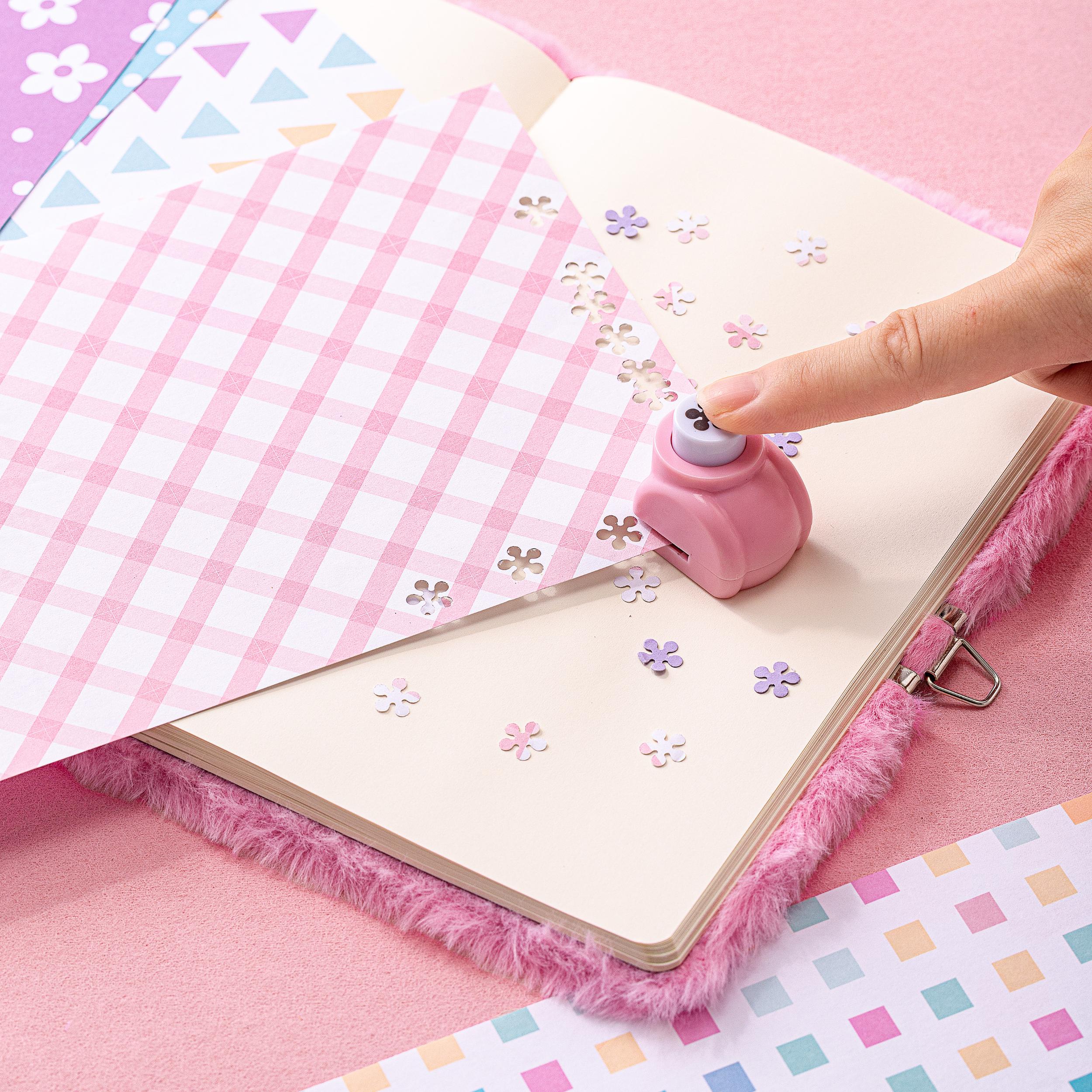Journal Kit for Girls Pink Lockable Diary Set With Stickers Washi Tape ...