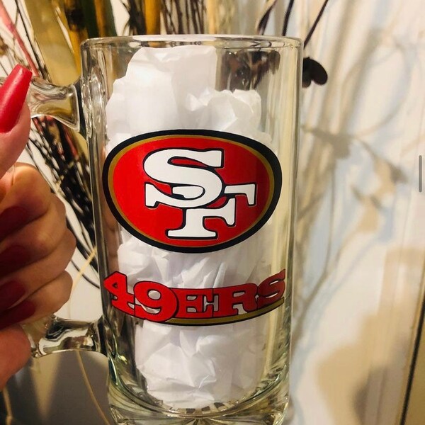 Football Beer Mugs Etsy