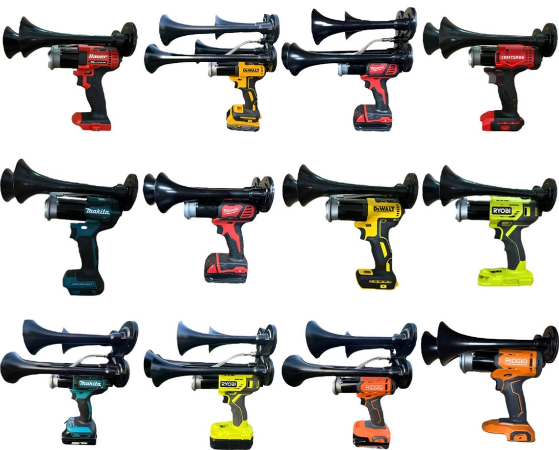 Dewalt Quad Train Horn Impact Train Horns Etsy