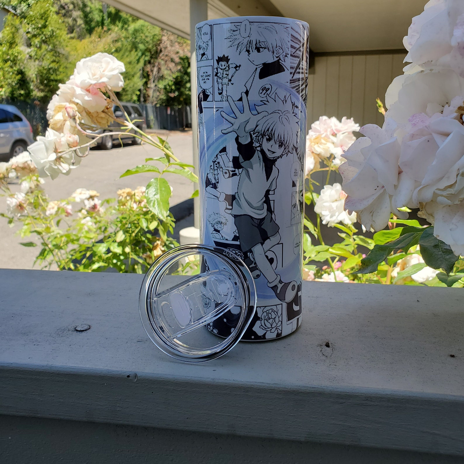 anime travel tumbler