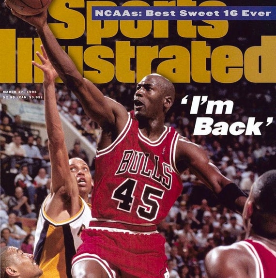 1995年3月20日“シカゴ・トリビューン紙”マイケル・ジョーダンブルズ復帰 1995年3月20日“シカゴ・トリビューン紙”マイケル・ジョーダン