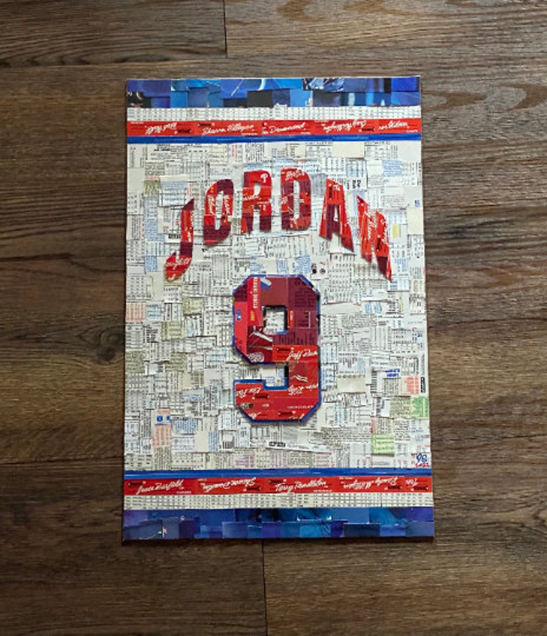 Michael Jordan - USA Dream Team Jersey Style Sports Card