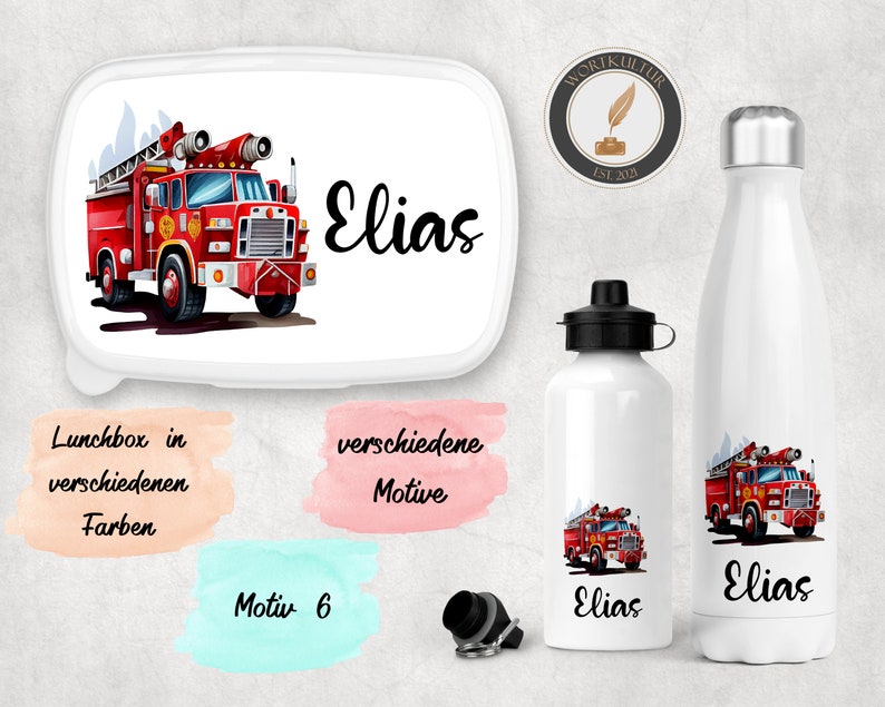 Wortkultur Lunch Box and Bottle - Thumbnail 4