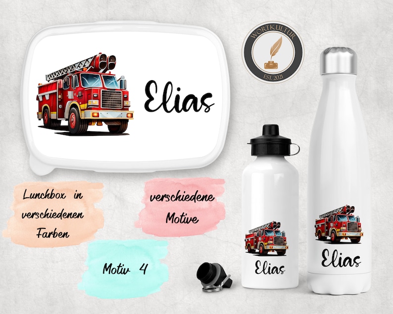 Wortkultur Lunch Box and Bottle - Thumbnail 3