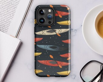 ハッピー ローイング カヤック 携帯ケース | iPhone 15/14/13/12/11+ Pro Max Mini