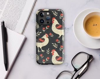 心地よいコテージコア チキン iPhone® 用ケース | iPhone 15/14/13/12/11+ Pro Max Mini | Country Life Gifts