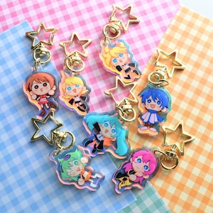 Vocaloid holo charms