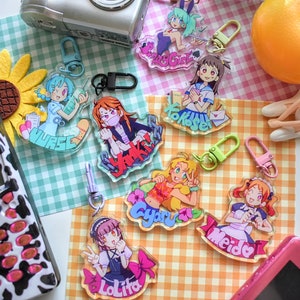 Heisei Girls Acrylic Charms