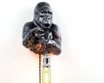 Mobi Inc Portable Animal Monkey Lamp LED Light 
