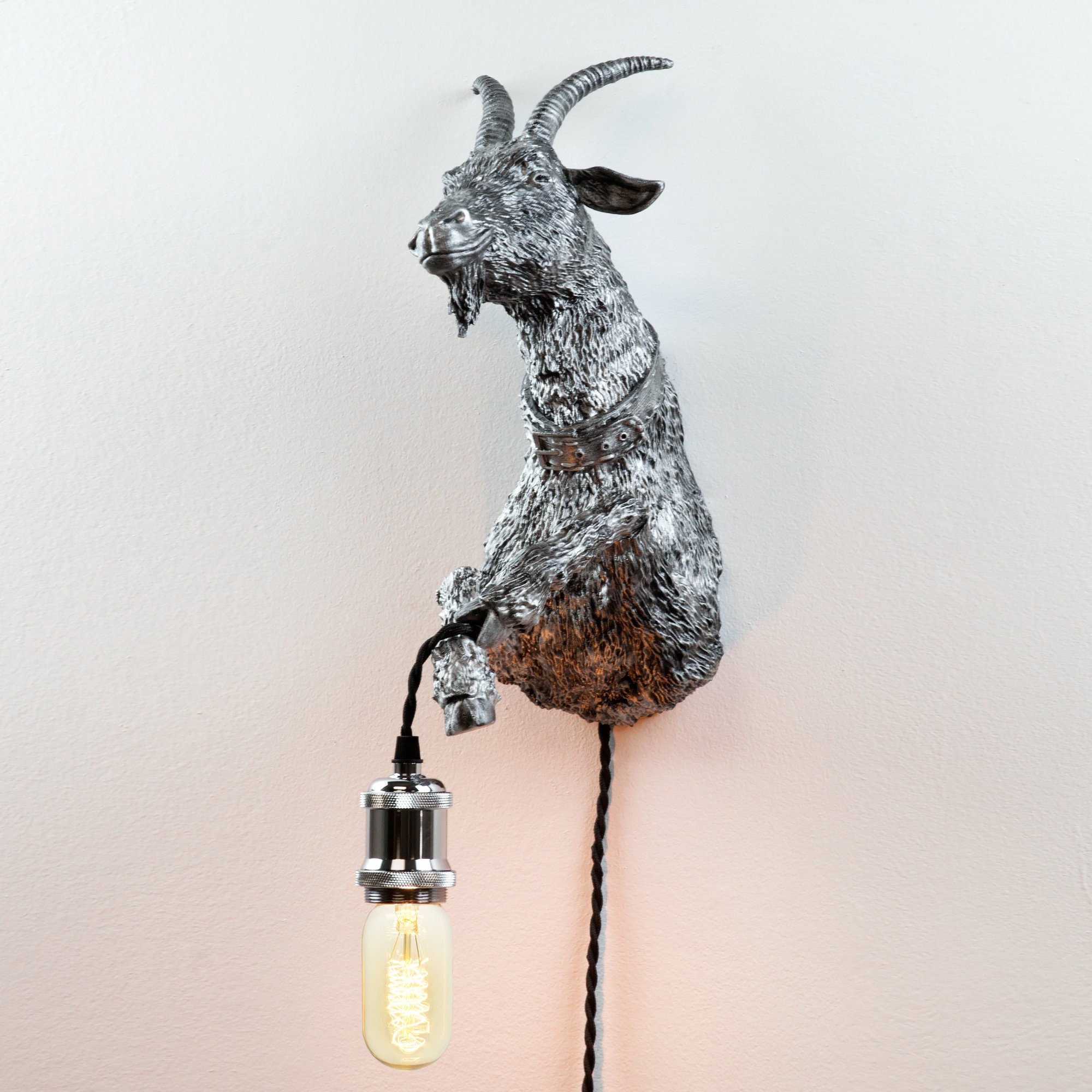 Goat Lover Wall Lamp Animal Lover Gift - Etsy Schweiz