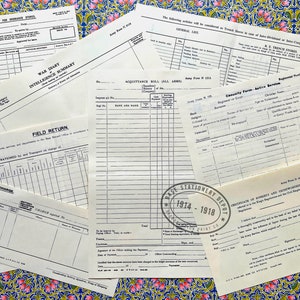 Pacchetto iniziale per ufficiali della prima guerra mondiale - Riproduzione di documenti del battaglione