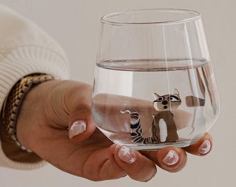 Tiny Animal Drinking Glass, Elephant – MiniZooUSA